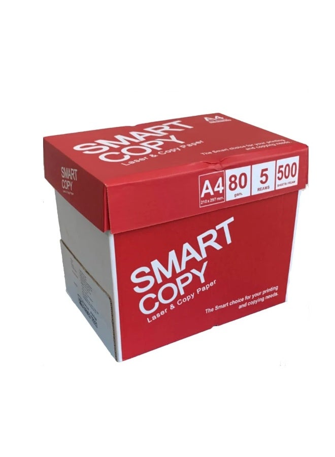 Smart Copy A4 Copy Paper 80 Gsm 5 Reams/Box - Image 3